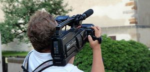 Jaroslav Moškov filmavimas Vilniuje