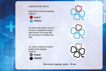 Firminio stiliaus ir logobuko kūrimas medicinos klinikai