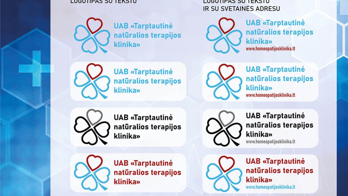 Firminio stiliaus ir logobuko kūrimas medicinos klinikai
