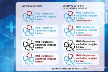 Firminio stiliaus ir logobuko kūrimas medicinos klinikai