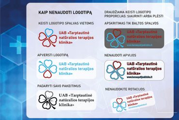 Firminio stiliaus ir logobuko kūrimas medicinos klinikai