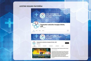 Firminio stiliaus ir logobuko kūrimas medicinos klinikai